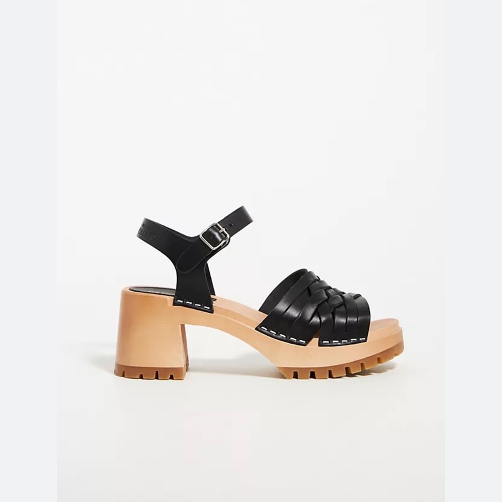 Swedish Hasbeens Caged Sandals - LIKE NEW!
